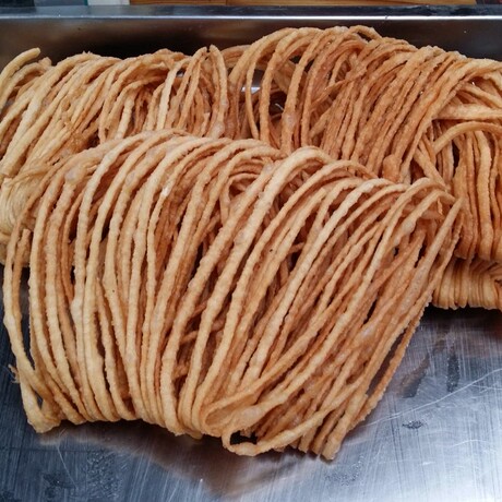 江苏泰州兴化油炸散子酥纯手工制作水乡特产地方特色怀旧美食食品