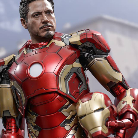 全新现货 1:4 hottoys ht 1/4 复仇者联盟2 钢铁侠 mk43