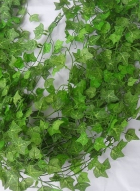 仿真葡萄叶藤条假树叶藤蔓塑料假花水果藤条绿叶吊顶装饰批发