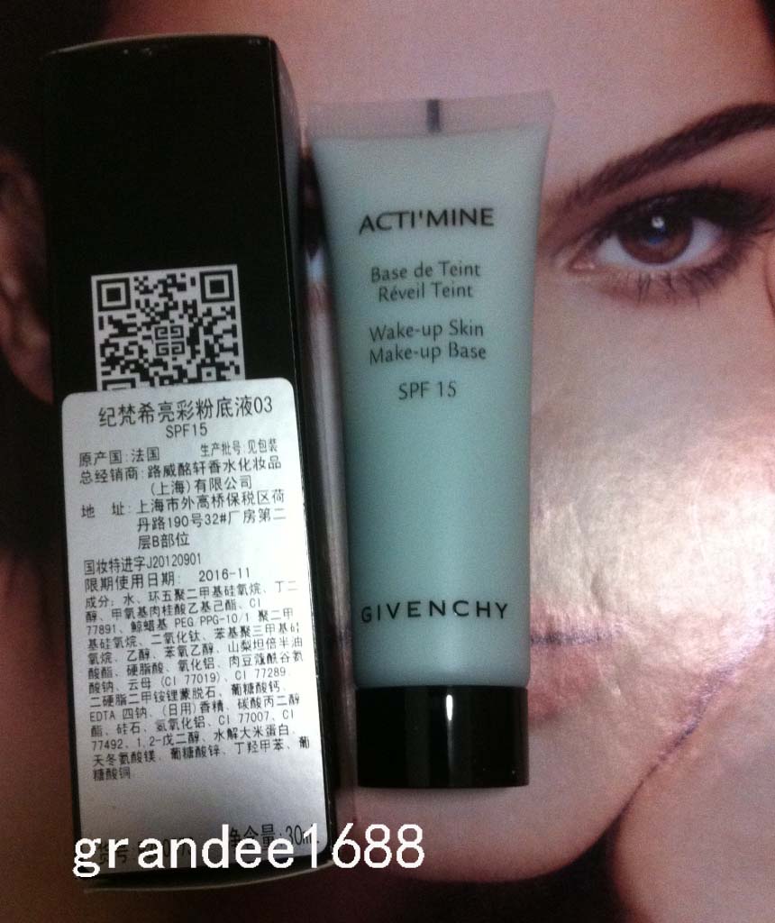 

Жидкость/сливки Givenchy 30ml