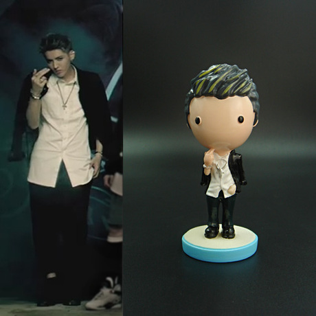 00       exo 明星周边 吴亦凡原创手工小玩偶公仔手办单款 可包装写