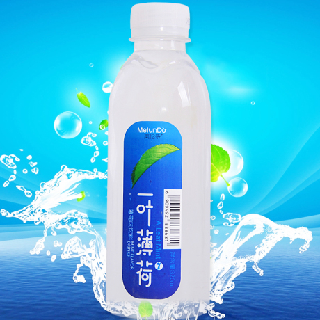 美伦多melundo 一叶薄荷水 薄荷味饮料 320ml/瓶