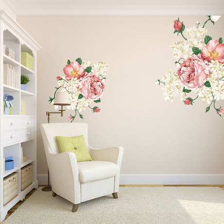 【沙发电视背景墙】_床头装饰贴画图片_温馨墙贴价格_搭配分享 - 爱