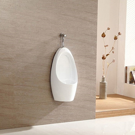 东陶小便池小便器 挂墙式小便池手按小便器尿斗小便斗墙排直排