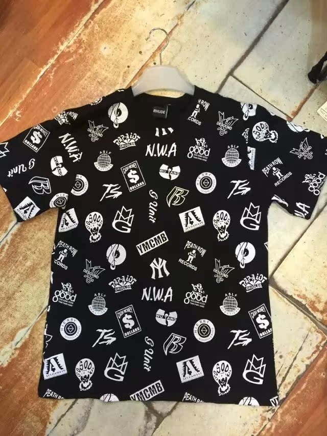 

Футболка мужская T /shirt RHUDE LA Bandana KTZ Tee