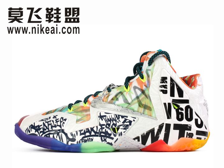 

баскетбольные кроссовки Nike Lebron 11 What The Lebron LBJ 650884-400