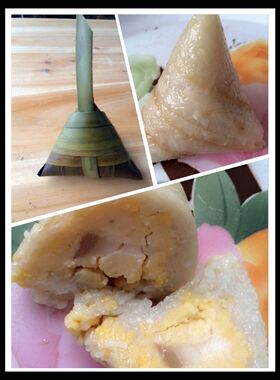 广东舌尖上的阳春碱水粽子农家传统纯手工包制粽子阳江特产30个装