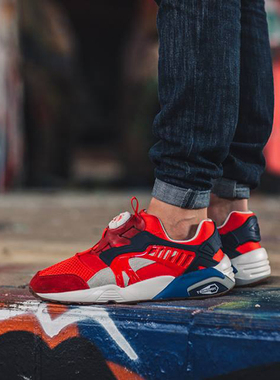 puma disc blaze 冰川银浮雕转盘飞轮慢跑鞋 男鞋emboss-35935802