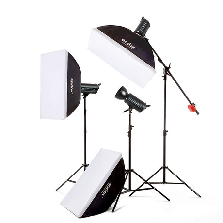 神牛闪客600d顶灯套装 专业静物摄影器材影室灯柔光拍摄灯 