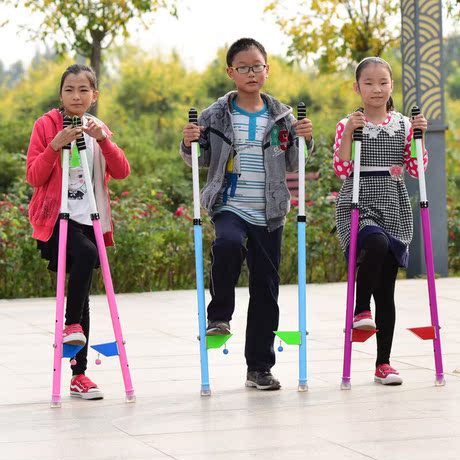 儿童折叠踩高跷幼儿园感统训练器材平衡训练玩具户外体育活动器材