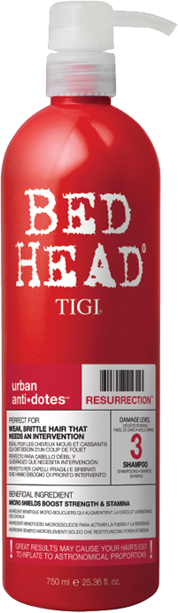 

Шампунь TIGI Bed Head Resurrection Shampoo 750 Ml