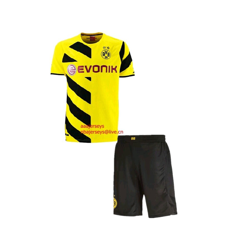 

Футбольная форма 100% Same Borussia Dortmund Home 2014/15 Shirts+shorts