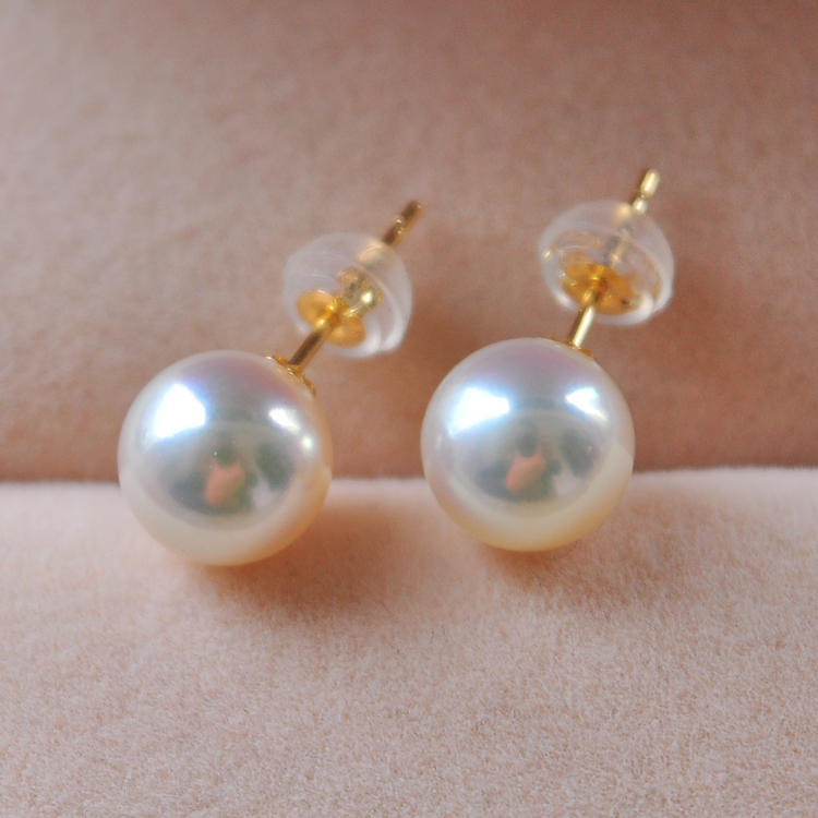 

Серьги Glamour Pearl Square 9.6mm 18K