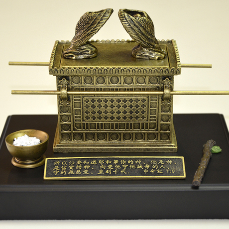 圣经约柜仿铜工艺摆件雕塑桌饰装饰品基督教礼品工艺品主内基督徒