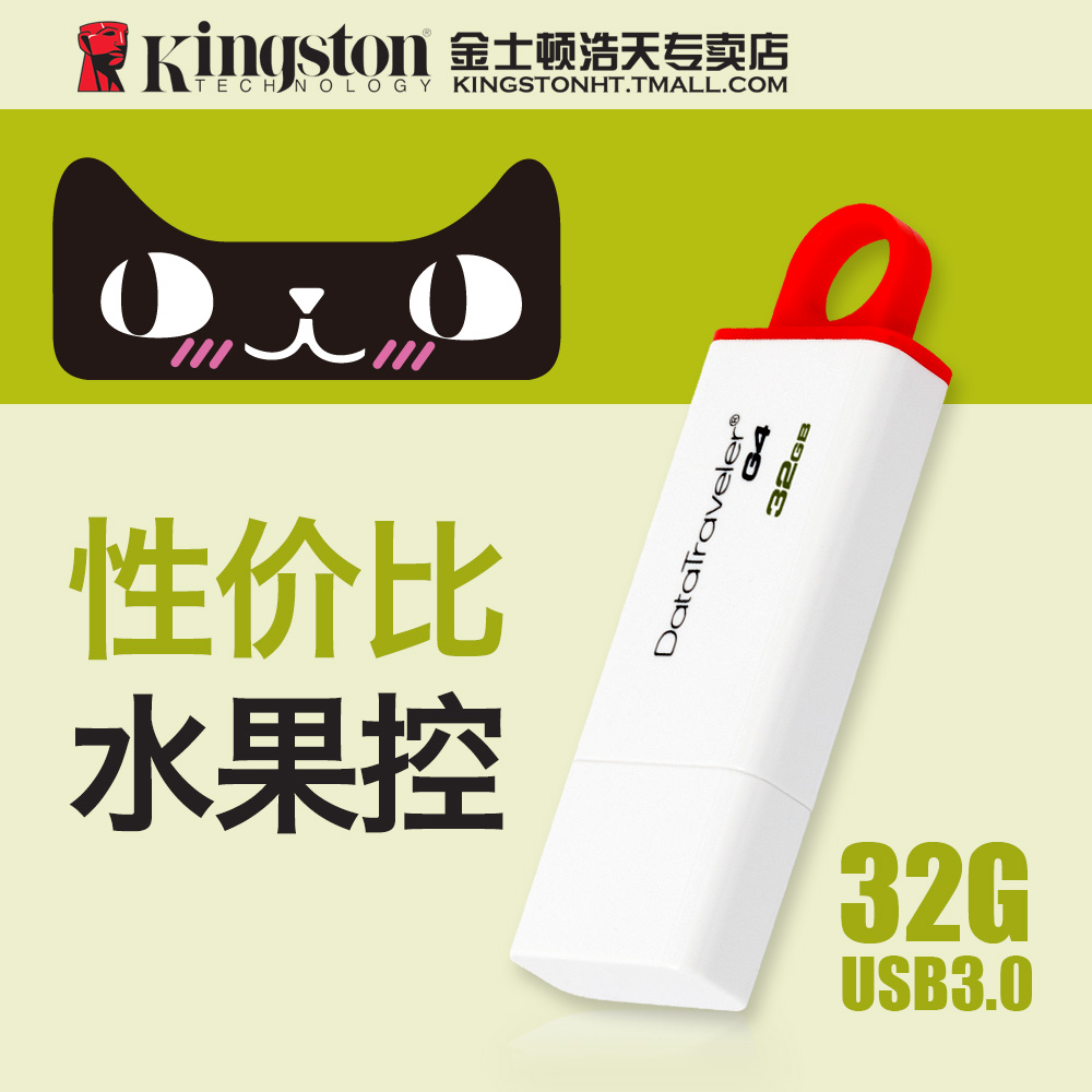 

USB накопитель KingSton DTI G4 32gu Usb3.0 32g