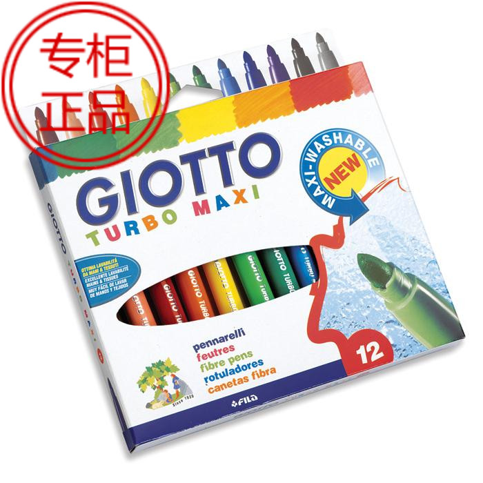 

Фломастер / Акварель Giotto 454000 LYRA 12