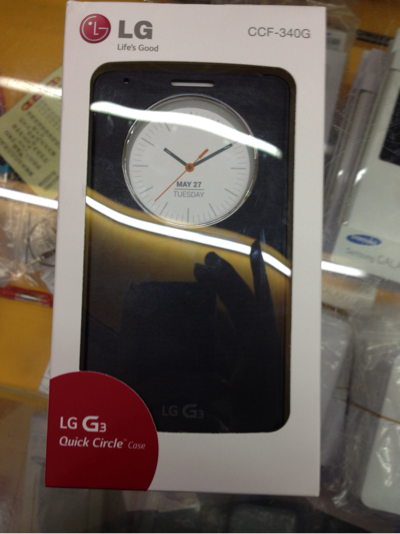 

Чехлы, Накладки для телефонов, КПК LG G3 Quick Circle Case D855
