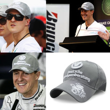 F1 Mercedes Шляпы Звезды Подпись Гоночные кепки Весенние и Летние виды спорта Бейсболки Мужские кепки