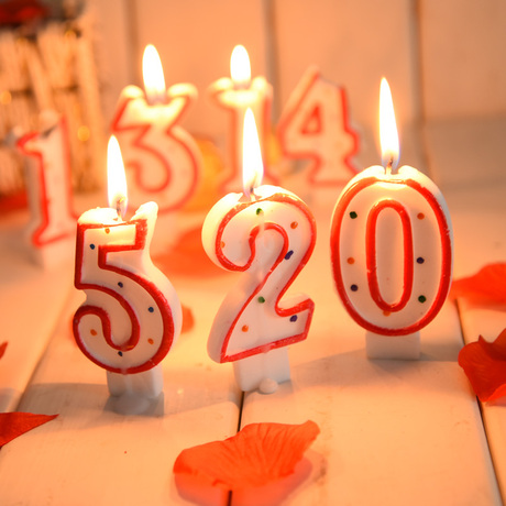 生日数字37蜡烛图片图片