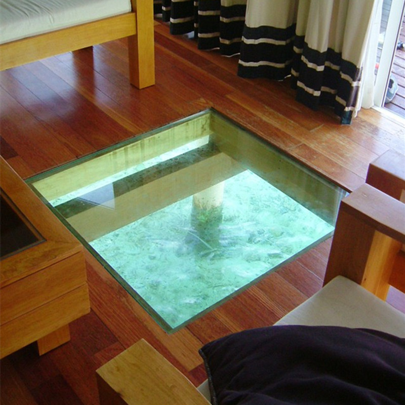 Особый пол. Glass raised Floor.