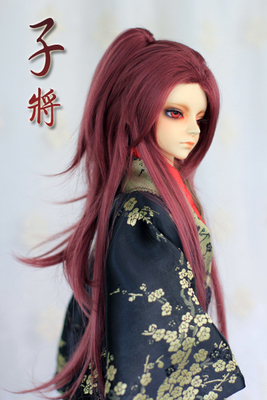 taobao agent [Hua Ling] Uncle 1/3 3 points, a small head BJD wigs, unruly martial arts generals crushed handsome costume hair
