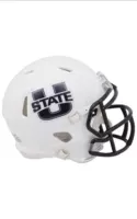 Коллекция NCAA Riddell Speed ​​Mini Rugby Helmet Utah State