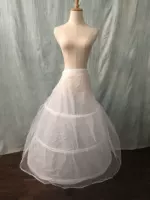 Свадебная юбка, три стальных круговых юбки