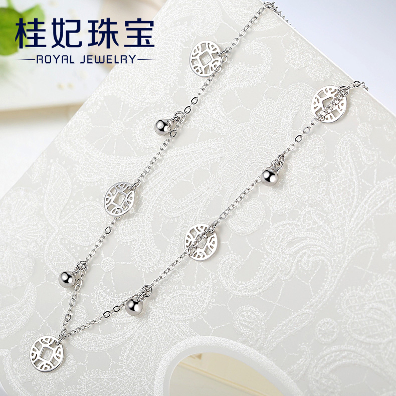 

Цепочка на ногу Old Chinese silver floor jl0003 S925