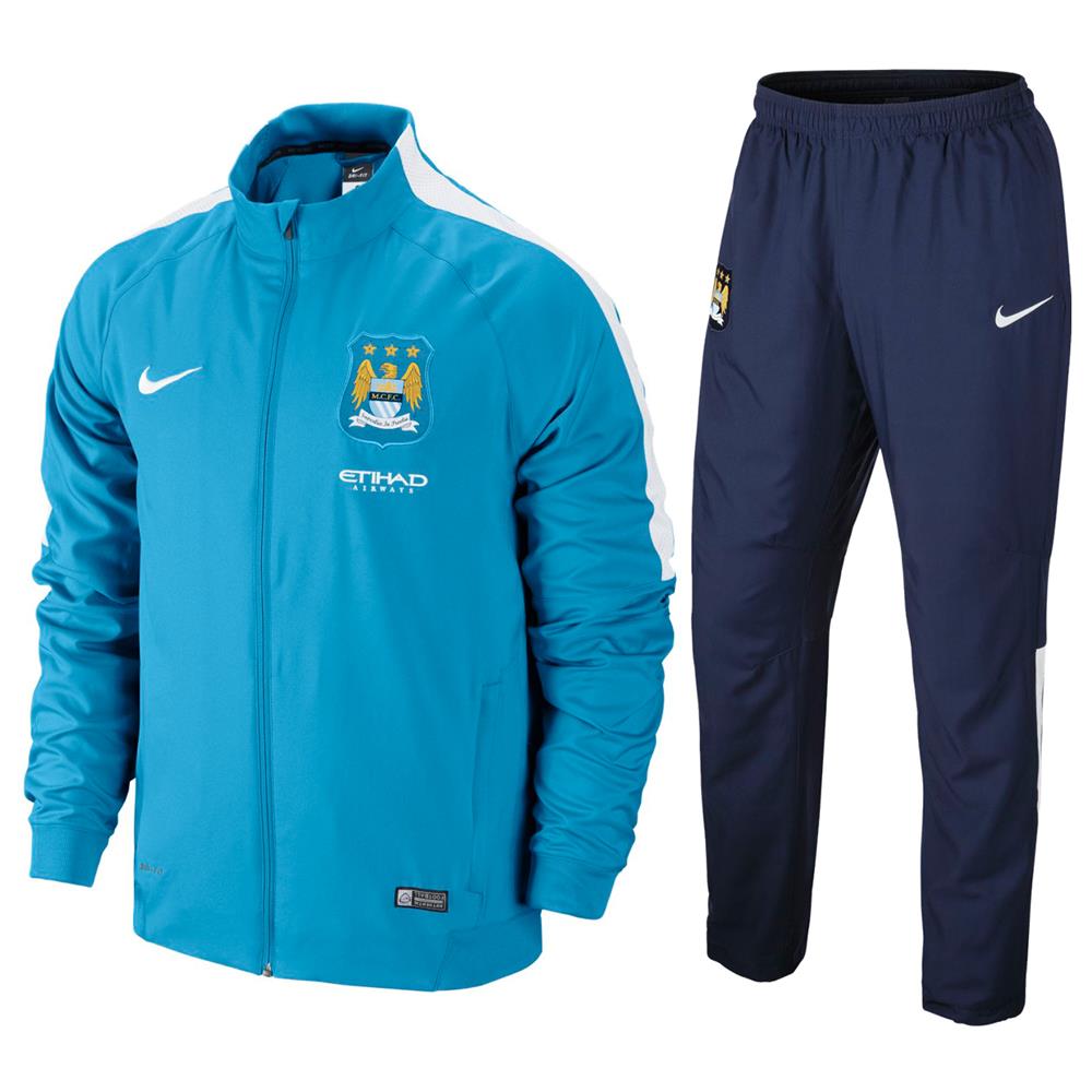 

Футбольная форма 100% Same Manchester City 2014/15 N98 Blue Tracksuit