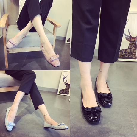 【春秋女单鞋】_漆皮女单鞋图片_蝴蝶结女鞋价格_搭配分享 - 爱逛街