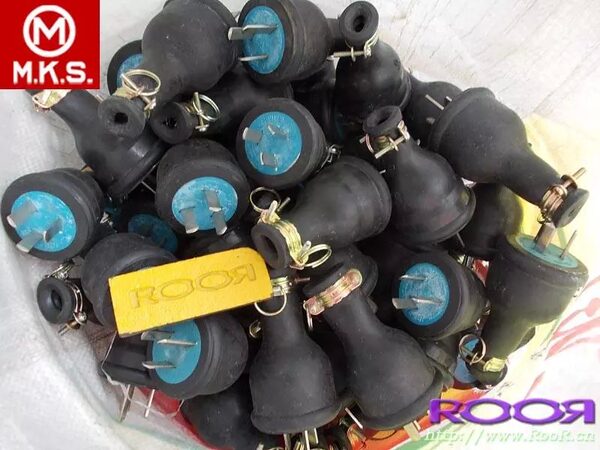 Оригинал япония Агентство новостей Mingong M.K.S 250V гигабайт три плагина водонепроницаемый стойкость к осыпанию разъем электропитания