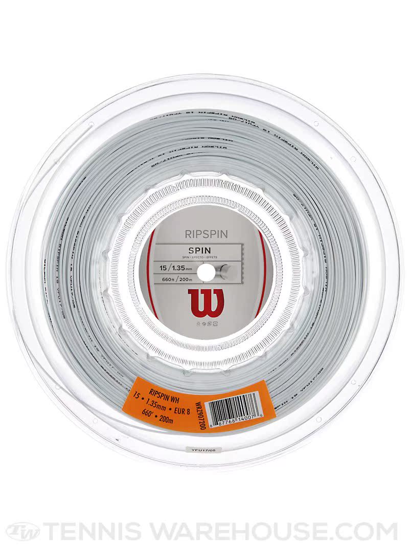 

Леска для ракетки Wilson ripspin 17 String Reel White