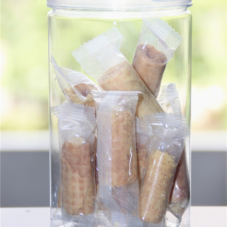 螺旋盖饼干桶超大号8.5*15 容量700ml 透明曲奇饼干盒饼干罐 密封