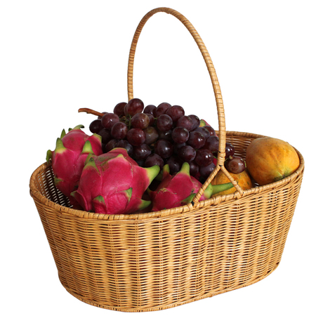 【果蔬收纳篮】_藤编菜篮子图片_价格_搭配分享 - 爱逛街