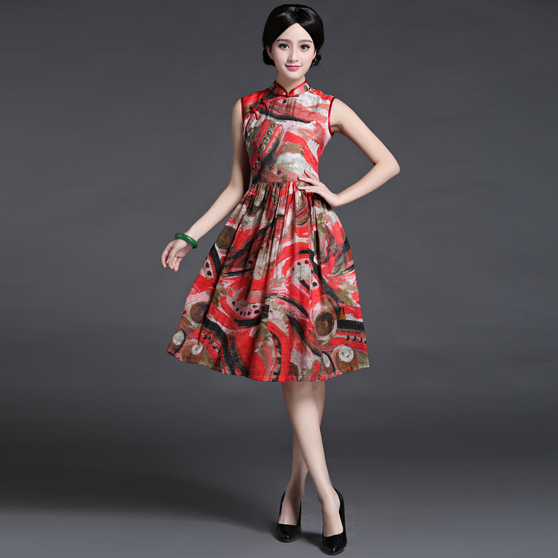 

Платье Ципао Ethnic Chinese classic
