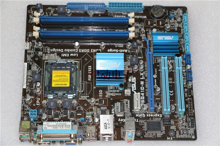 

Материнская плата ASUS P5G41C-M LX G41 Ddr2/ddr3 775