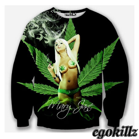 

Толстовка женская Egokillz2014 Weed