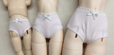 taobao agent BJD6 points 4 points 3 points SD.DD doll underwear white triangle panties