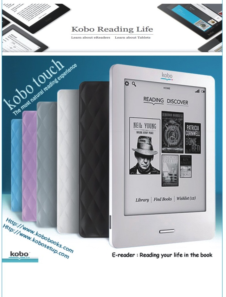 

Электронная книга Kobo touch N905ABC 95