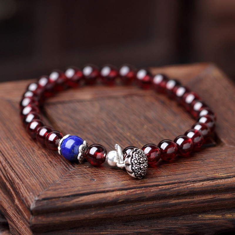 

Цепочка на руку Qi Crystal jewelry aj1068 5A 925