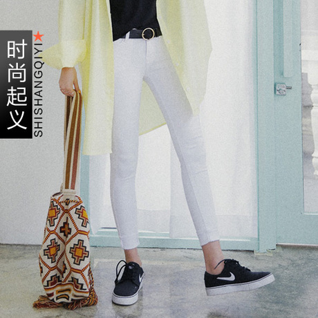【时尚起义】韩国代购女装2016春夏装韩风潮流百搭休闲裤688054