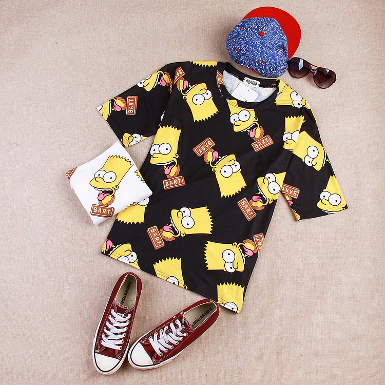 

Футболка Muzicun clothing 1223 BARTMAN BF TEE