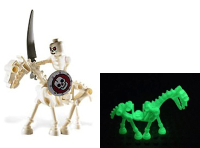 00       人仔 城堡系列 7093 7029 乐高红眼骷髅 兵 cas328 含武器