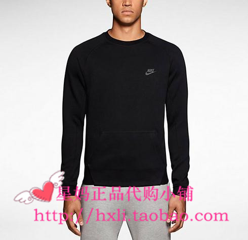 

Спортивная толстовка Nike TECH FLEECE CREW 545164-012