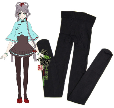 taobao agent Vocaloid, socks, velvet swan, increased thickness, cosplay