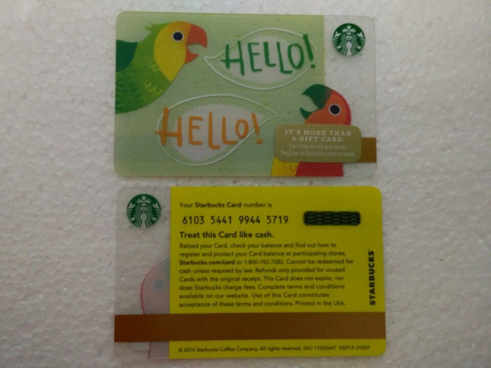 

Starbucks STARBUCKS 2014GIFTCARD