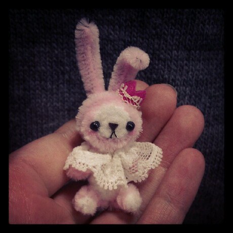 blythe小布扭扭棒毛根条 小动物 娃用拍摄摆件 娃抱玩偶兔子系列