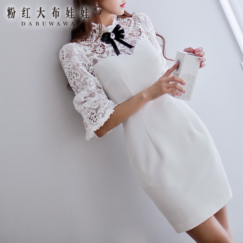 

Женское платье Big pink cloth doll d15adr017 2015