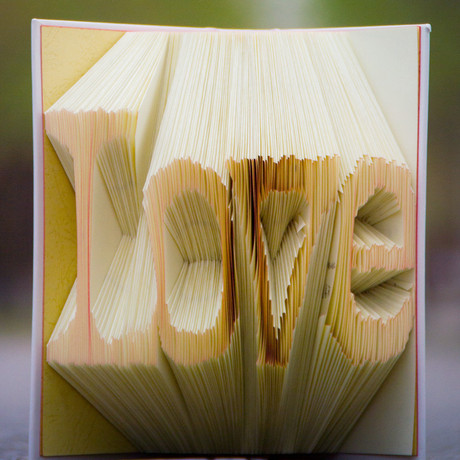 双十一创意生日礼物新奇送老公女生浪漫diy手工书折love本