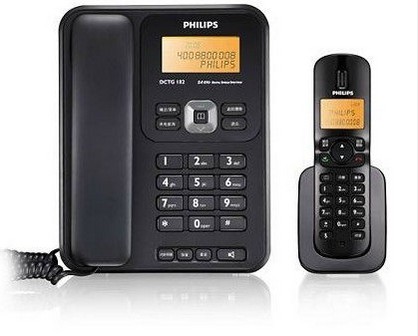 

Проводной и DECT-телефон Philips dctg182